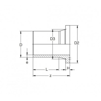 CAP FLANSA PE100 SDR17 D75
