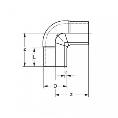 COT PE100 SDR17 D90