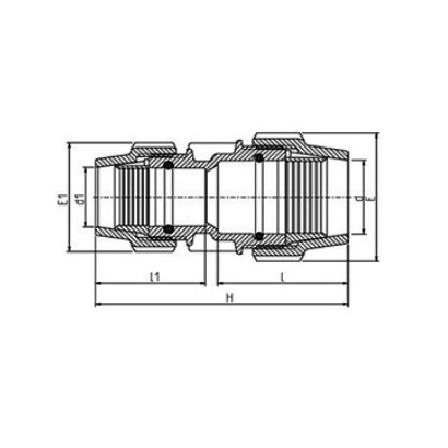 MUFA COMPRESIUNE REDUSA D90-63