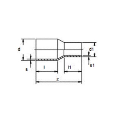 REDUCTIE PE100 SDR17 D200-110