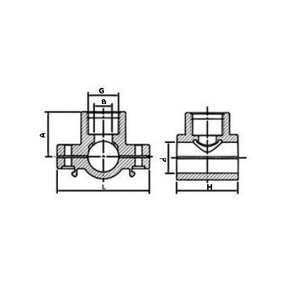 PIESA BRANSARE D75-3/4